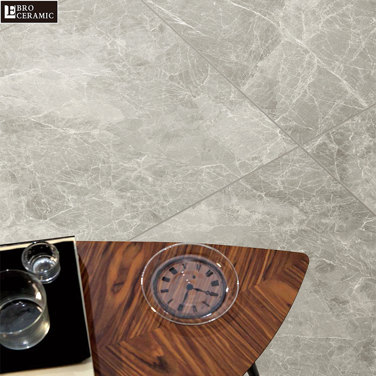 Italy design rustic porcelain tiles 600x600 grey marble stone look matt surface floor tiles porcelain 600x1200