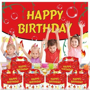 Gracies góc bữa tiệc sinh nhật đầu hồi điều trị Hộp Tùy chỉnh in bên điều trị Hộp nguồn cung cấp bên cho cô gái sinh nhật ủng hộ hộp - Product Image 6