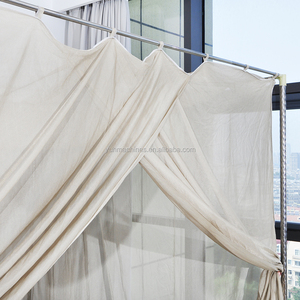 BLOCK EMF EMF Shielding Canopy <strong>Round</strong> Anti Radiation Mosquito <strong>Net</strong> Made by Silver Coated Mesh RF Protection Bed Netting WiFi - Product Image 6