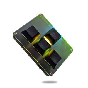 4键无线定制键盘2.4G USB Bt 3模式热插拔按钮3应用场景按钮定制