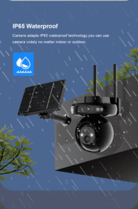 OEM Ubox 4MP 10X Zoom Lente dual Seguimiento humanoide Exterior Metal Impermeable EE. UU. 4G Tarjeta SIM Panel solar Cámara IP de baja potencia - Product Image 5