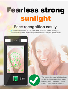 Software libre Cámara de reconocimiento facial Sistema DE ASISTENCIA facial Cámara con reconocimiento facial