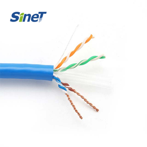 OEM özelleştirilmiş 3m Cat6 UTP ağ kablosu 305M uzunluk 23awg boyutu 4 Pairs 22AWG katı bakır CCA PVC ceket - Product Image 2