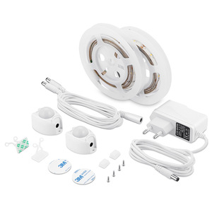 <strong>LED</strong> Strip Light Under Bed Night Light Motion Sensor Bed Light with Motion 3W 2 <strong>LED</strong> Strips <strong>1.2M</strong> - Product Image 1