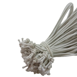 Lazo de Cordones redondos elásticos fuertes con nudo para bolsos y prendas Etiqueta colgante - Product Image 3