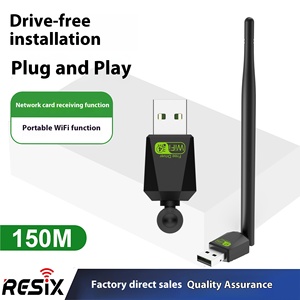 デュアルバンド5GギガビットUSBワイヤレスネットワークカードルーター1300Mbps信号受信機コンピュータ & ラップトップ用テレビ用 - Product Image 2