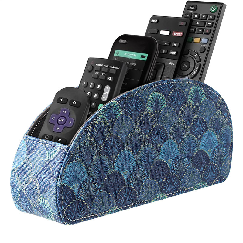 Fan-shaped blue