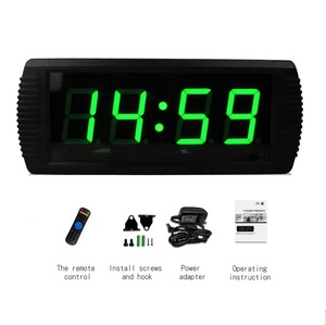 Personalizzato funzione multipla orologio da parete a LED elettronico Display 3 pollici digitale conto alla rovescia cronometro Timer per uso interno - Product Image 2