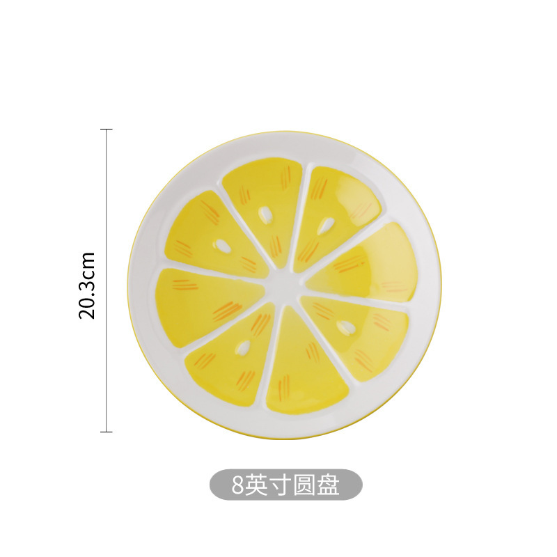 Assiette citron