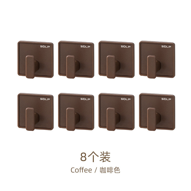 8-pack - coffee color