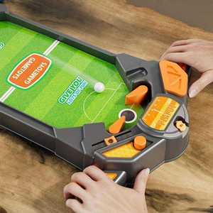 耐久性のあるプラスチック製の新しいポータブルスポーツテーブルサッカーゲームスパルト水スプレー水罰デスクピンボールボードゲーム - Product Image 2
