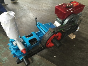 Sondaj kulesi <span class=keywords><strong>Bw</strong></span> çamur pompası için küçük dizel motor Triplex çamur pompası temel özellikler