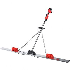 Regla de nivelación de pies con vibración de doble frecuencia de litio, máquina vibradora de suelo para equipos de construcción - Product Image 6