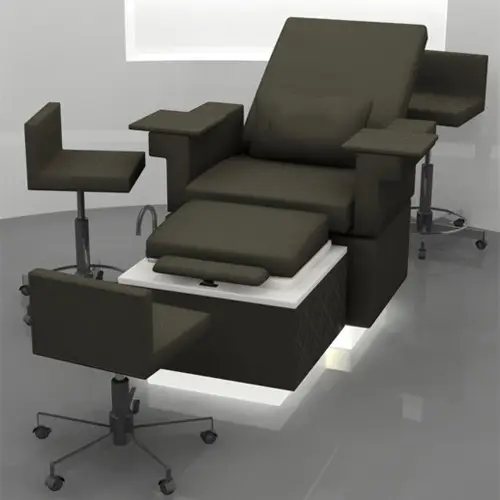 Fauteuil de massage pour pédicure, chaise luxueuse pour salon de manucure,