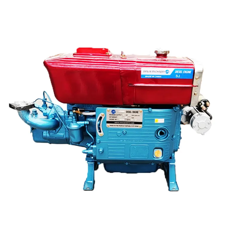 High performance low fuel consumption ZS1110 single cylinder diesel engine