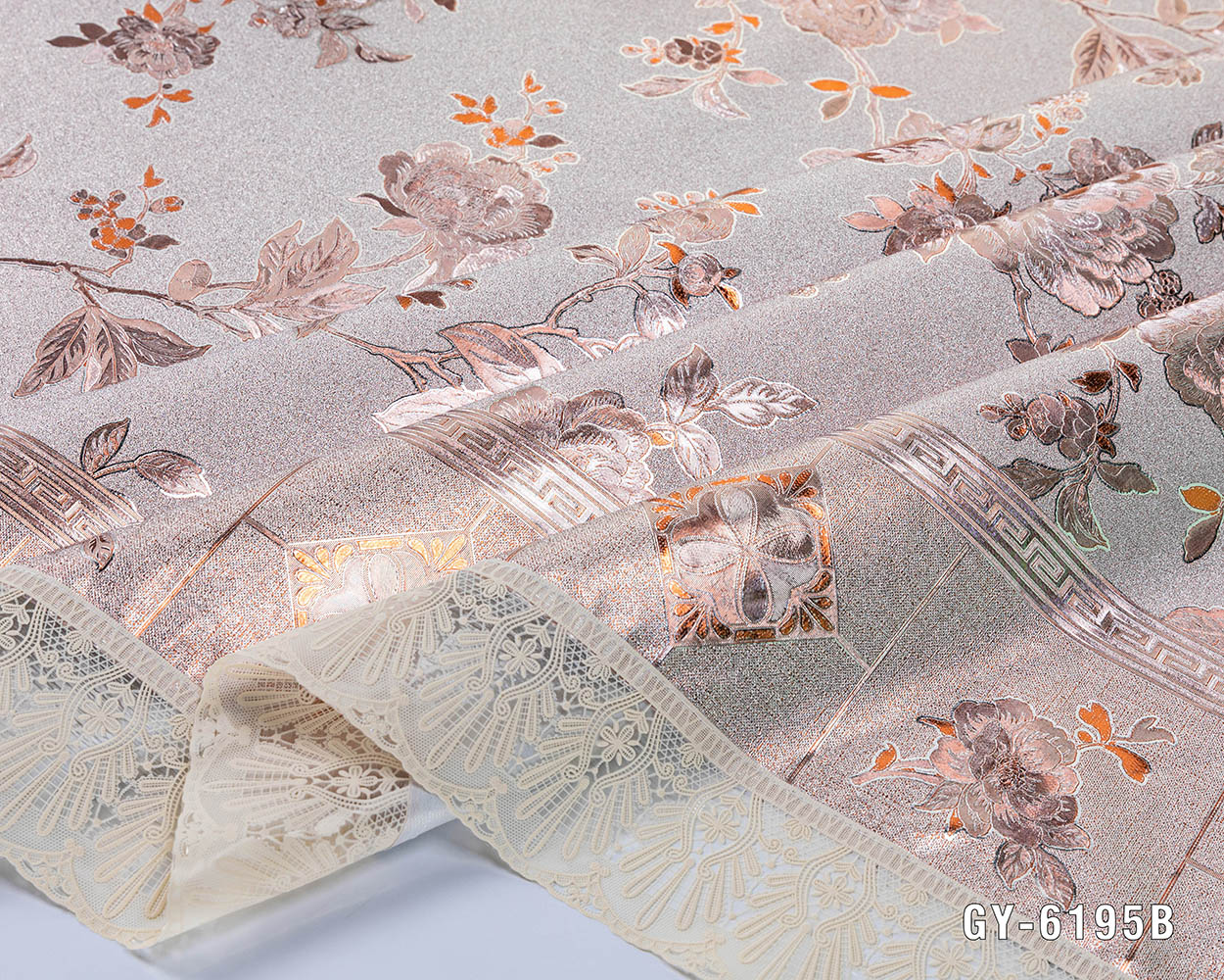 Easy Clean Lace Edge PVC Independent Table Cloth Sheet