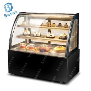 Bánh thủy tinh bánh mì Pastry hiển thị tủ lạnh thương mại bánh sandwich tráng miệng Sushi bánh trung thu trưng bày tủ lạnh - Product Image 1