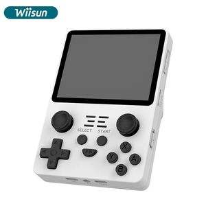 DRGB20S3.5インチハンドヘルドゲームコンソールレトロクラシックゲーミングコンソールWifiオープンソースシステムPSP用ミニゲームコンソール