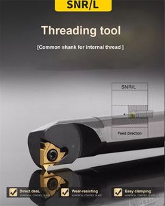 硬质合金车刀螺纹刀架带螺纹切削刀片的车刀组 - Product Image 6