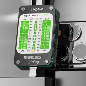 Tail Plug Testers Current Voltage <strong>Detection</strong> Type-C Lighting for IPhone for Android <strong>Computer</strong> Fault V68 - Product Image 1