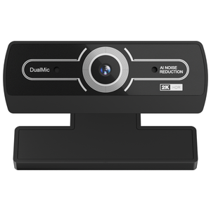 Веб-камера 2K для ПК с автофокусом PDAF, микрофоном с шумоподавлением на базе ИИ, подключением <span class=keywords><strong>USB</strong></span> Plug & Play, 92 ° Коррекция поля зрения и автоматическое освещение - Product Image 6