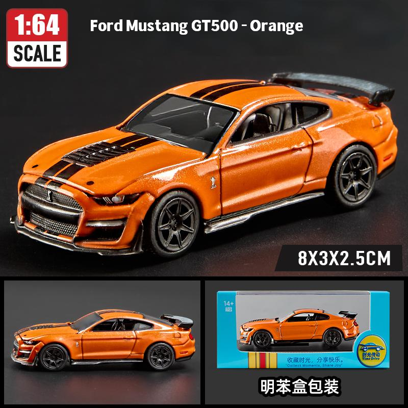 Ford Mustang GT500 - Naranja