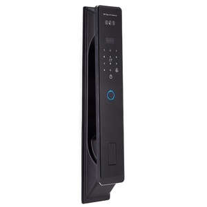 Tuya WiFi App Smart Camera Lock 3D-Gesichtserkennung Finger abdruck Entsperren Sie Echtzeit-<span class=keywords><strong>Video</strong></span>-Gegensprechanlage Aluminium-Außen glass chl üssel Home