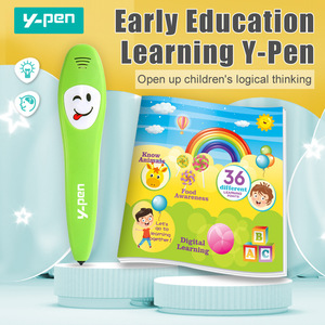 Обучающая говорящая игрушка, английская логика, звук, чтение, Y-pen Book, детская умная цифровая говорящая ручка, обучающая машинка для детей - Product Image 2