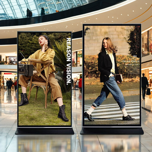Ультратонкий экран 4 К Android lcd Totem 85 "75" интерактивный киоск видео рекламный щит с Wi-Fi/USB входом для полки объявлений - Product Image 3
