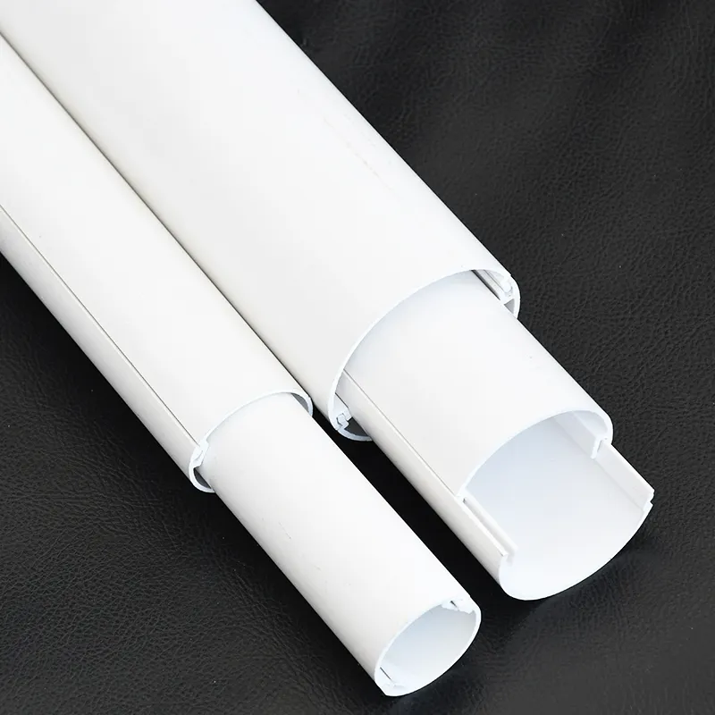 Tube tuyau de Drainage tuyau eau Upvc souterrain tempête vidange ovale en plastique personnalisé pas cher prix taille personnalisée rond Pvc 1000 mètres