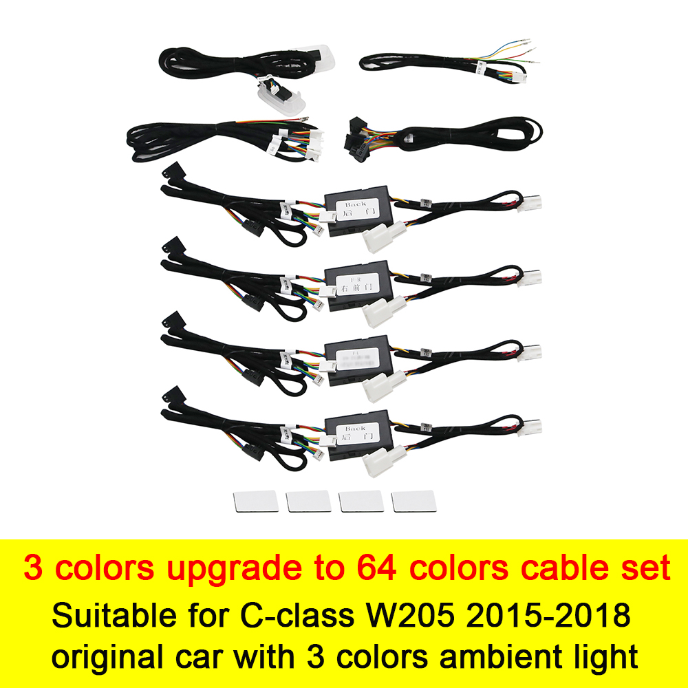 Mise à niveau de 3 couleurs vers un câble de 64 couleurs