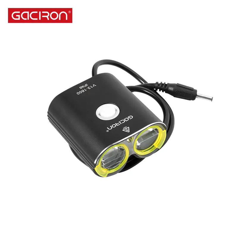 Gaciron-luz delantera para bicicleta eléctrica, faro delantero de 1600 lúmenes