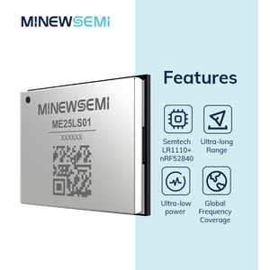 (GNSS + LoRa + BLE + WIFI) 组合module-ME25LS01 nRF52840 + LR1110全球定位系统LoRa远程组合2.4G跟踪器智能蓝牙廉价模块 - Product Image 2