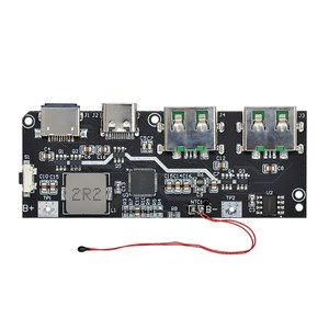 QC4.0 <strong>QC3.0</strong> LED Dual USB 5V 4.5A 22.5W Micro/Type-C USB Mobile <strong>Power</strong> <strong>Bank</strong> 18650 Charging Module Temperature / Circuit Protection - Product Image 3