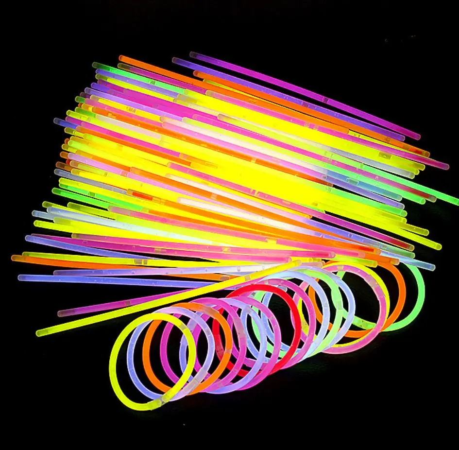 Verjaardag Huwelijksfeest Concert Evenement Versieren Neon Glow In The Dark Sticks Voor Armbanden Kettingen Glow Zonnebril