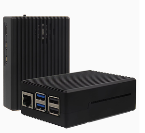 Raspberry Pi 5a Gen in lega di alluminio doppia custodia di protezione termica Raspberry Pi 5 dedicata P575 modello completo avvolgente finitura CNC - Product Image 5