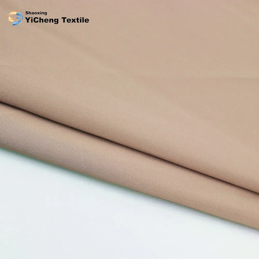 Factory polyester stretch liquid satin fabric spandex with high quality