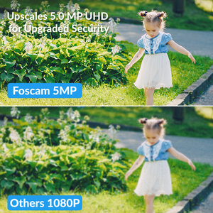 Foscam QHD户外闭路电视安全炮塔Poe摄像机人和车辆检测5MP T5EP眼球PoE IP摄像机 - Product Image 2