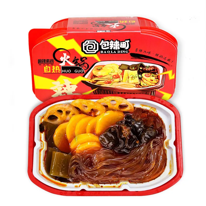 Convenient And Delicious Spicy Taste Vegetarian Instant Self Heating Hotpot