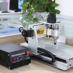 迷你小型3轴数控路由器3d数控木雕机床雕塑带旋转轴