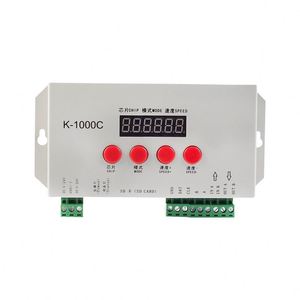 K1000C DC5-24V RGB 2048 pixel DMX controllo Controller di illuminazione scheda SD - Product Image 2