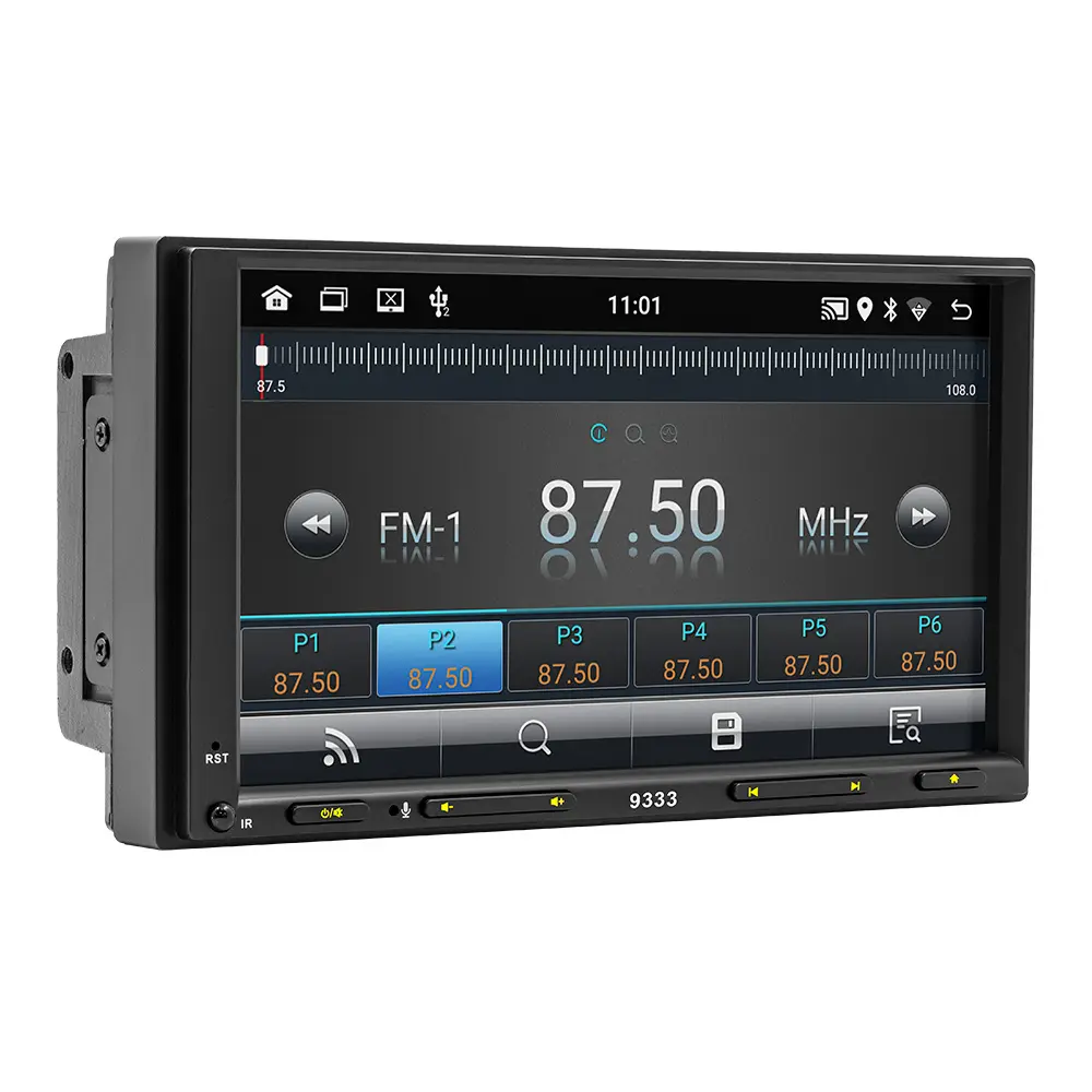 7 inch phổ màn hình cảm ứng 2 DIN Car DVD player được xây dựng trong GPS IOS Carplay Android tự động điện thoại không dây liên kết đài phát thanh xe
