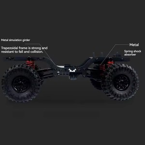 MN40 eğitim 1/12 simüle Metal uzaktan kumanda araç oyuncaklar çocuklar için RTR Off-road modeli rc 4x4 yetişkin hediye için - Product Image 4