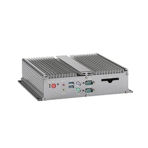 Compact Intel I5-7267U Fanless Box Pc Embedded Industrial <strong>Computer</strong> 2LAN 6COM 6USB 12-24v Support CFAST Card - Product Image 2