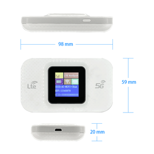 Rwdnext MF680 LTE WiFi โมเด็ม LTE ปลดล็อค4G เราเตอร์แบบพกพาพร้อมฟังก์ชั่น QOS VPN 2.4G 5G ซิมการ์ดไฟร์วอลล์สำหรับการเดินทาง - Product Image 2