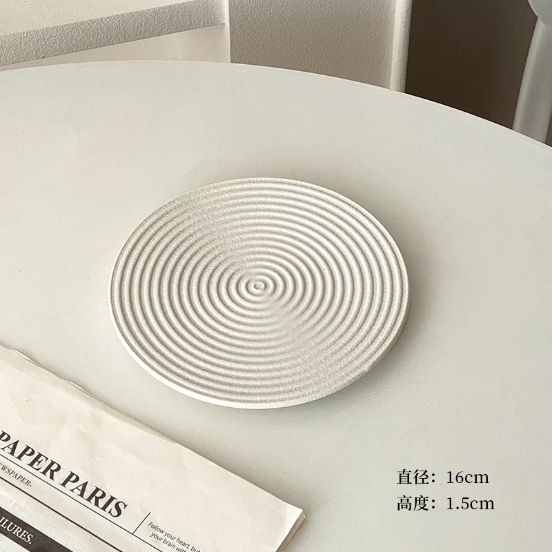 Disque fileté blanc