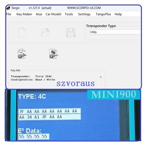 שבב משדר שבב 4c עבור אימובילייזר מפתח לרכב (3.85 מ "מ * 31.45 מ" מ)