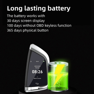 CF568 Universal Remote Smart Car <strong>Key</strong> With <strong>On</strong>-BD Modified Remote Smart <strong>Key</strong> LCD Touch Screen for Start and Stop Engine Button Cars - Product Image 4