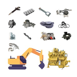 Bagger Teil 3126 3304 3406 3408 3412 3508 3512 Dieselmotor baugruppe 3306 3204 3208 3116 3066 Komplette Motor baugruppe - Product Image 3