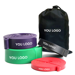 Bandas elásticas de ejercicio de Fitness verde, asistencia larga, tracción y estiramiento con bucle de resistencia de látex para asistencia de entrenamiento - Product Image 2
